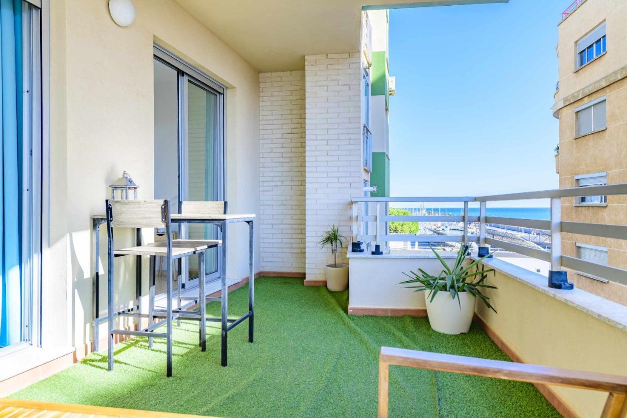 Apart Port Arenal Con Terraza Y Piscina Burriana Dış mekan fotoğraf
